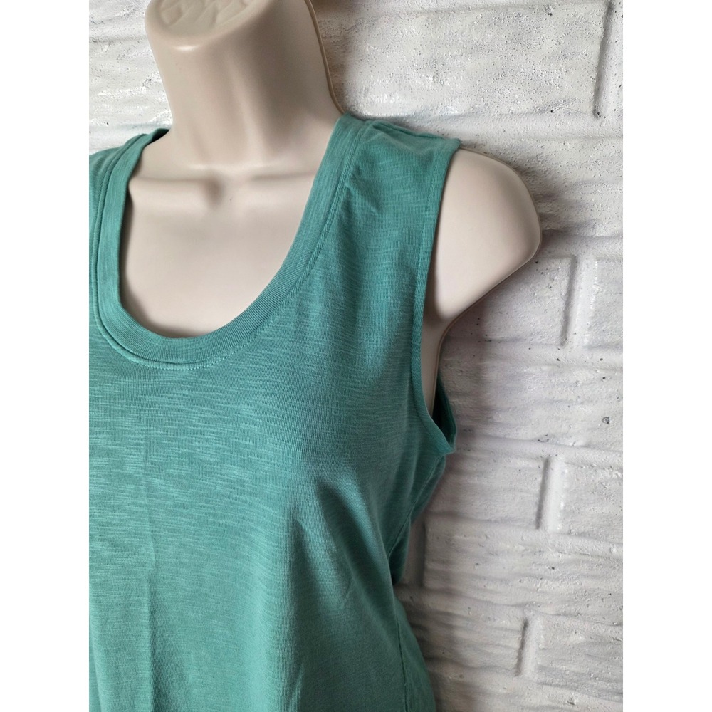 Women's size XS Tommy Bahama tank top Green Ashby Tank Sleeveless Cotton NWT - Picture 2 of 10